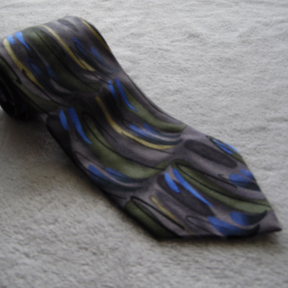 Mens Silk Neck Tie - Picture 1 of 3